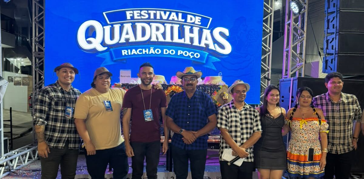 Riachão do Poço faz história com seu 1º Festival de Quadrilhas Juninas e corpo de jurados de excelência